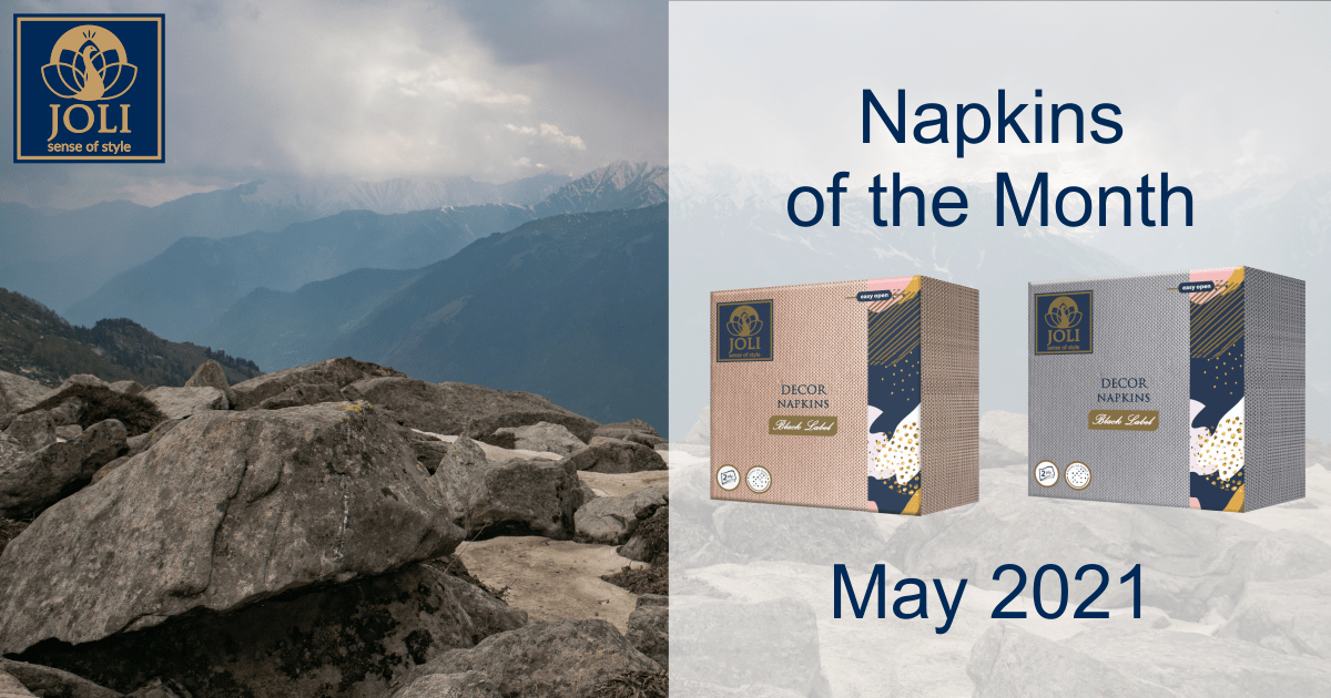 Napkins of the month – May 2021